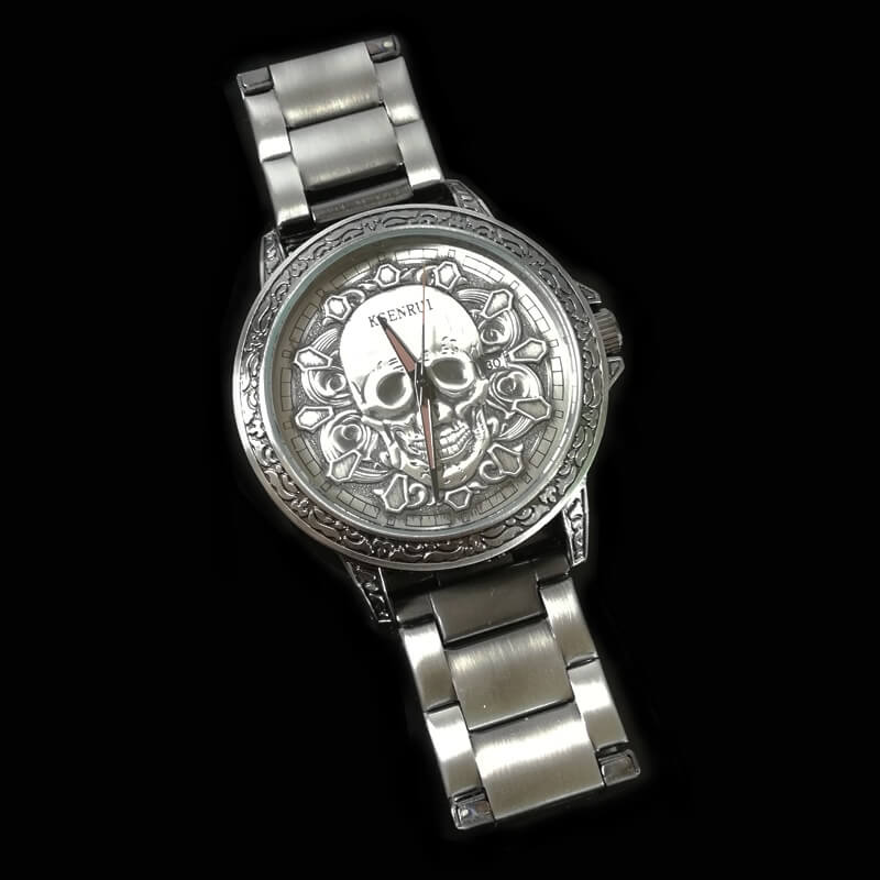 Skull Face Watch