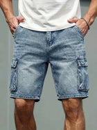 Men's Casual Bermuda Shorts with Regular Fit for Daily Use