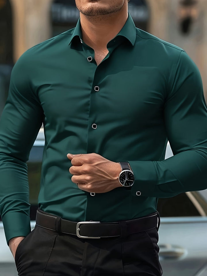 Arvid | Classic Long Sleeve Everyday Shirt