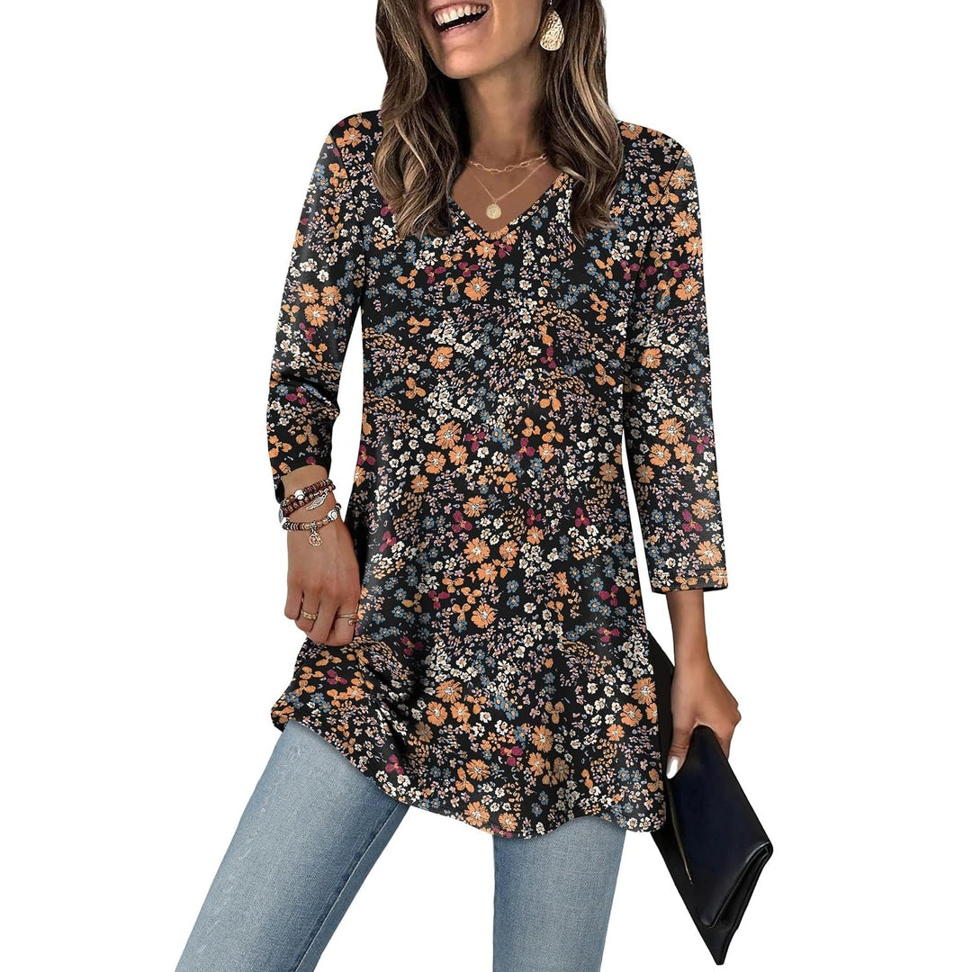 Casual Tunic with Loose Sleeves for Women
