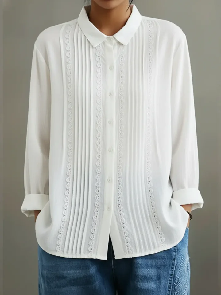 PATCHESSA - Elegant Patchwork Blouse