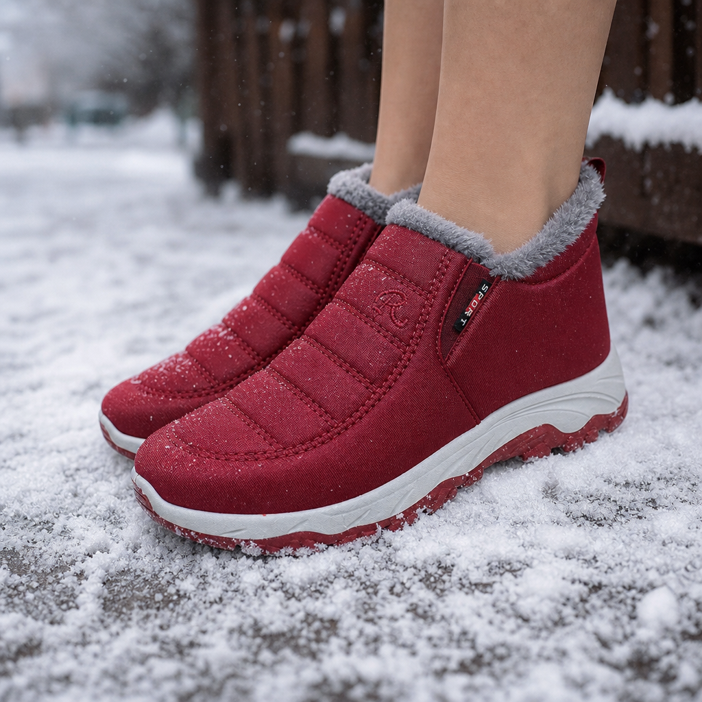 Bethany | Warm And Waterproof Fur Lined Ankle Boots