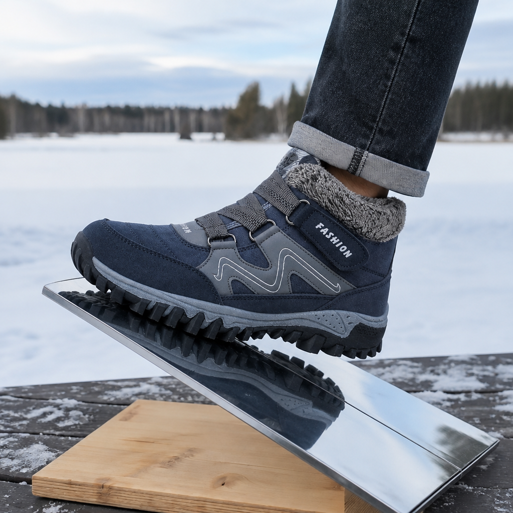 Thomas | Warm And Non-Slip Fur Lined Ankle Boots