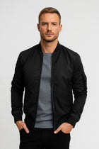 Jacket Men - Transition Bomber Jacket with Zip Detail