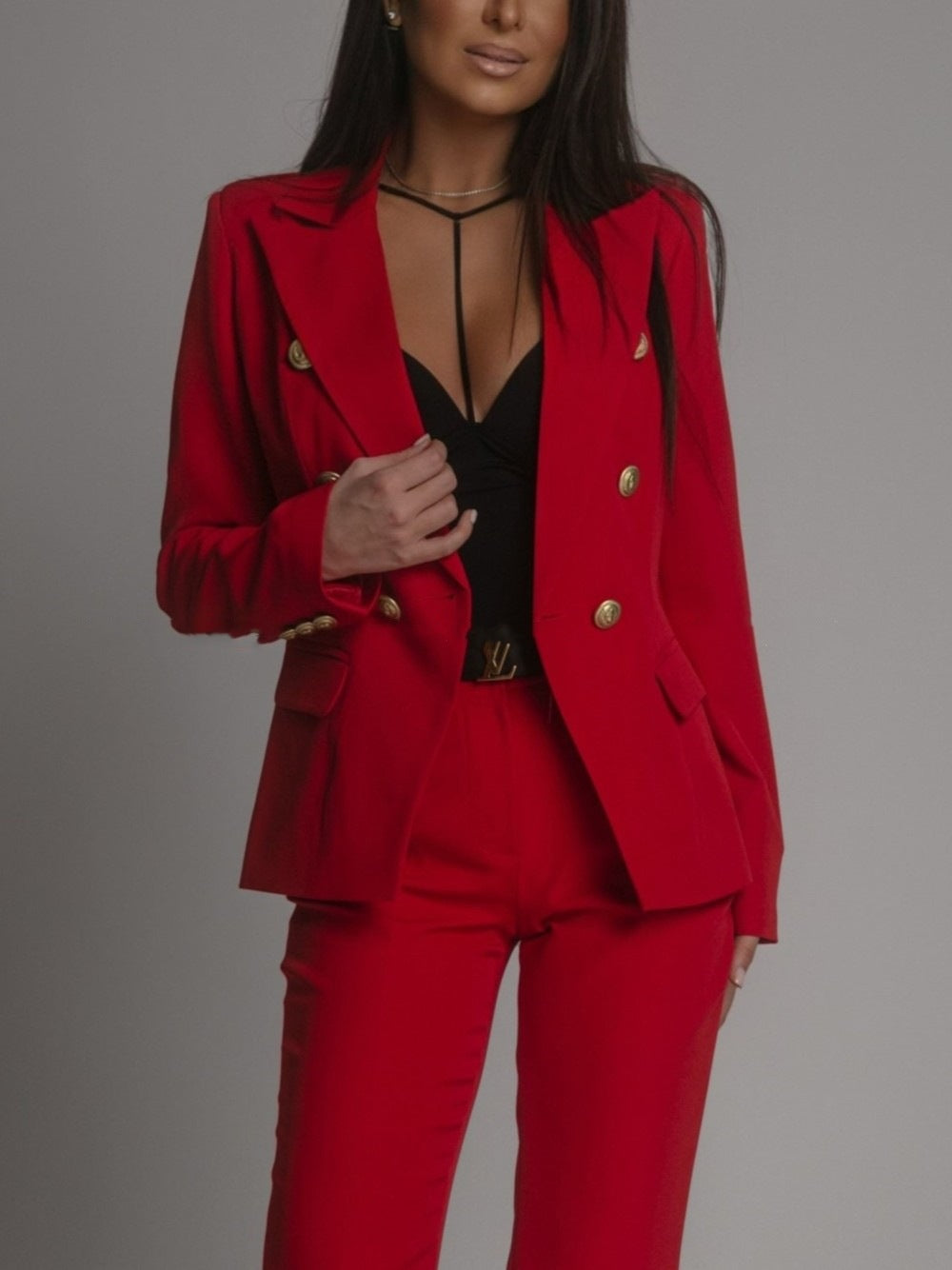 Elara | Refined Tailored Women’s Blazer and Trousers Suit Set
