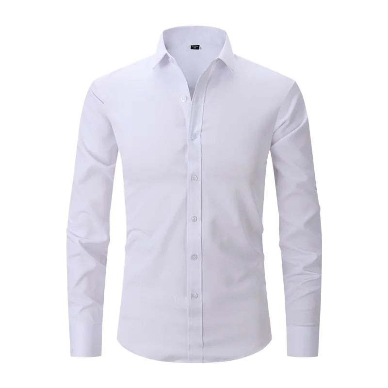 Wrinkle-Free Slim Fit Shirt for Men