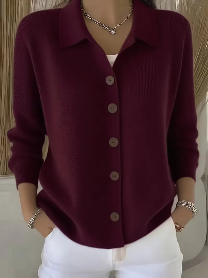 cardigan with V-neck