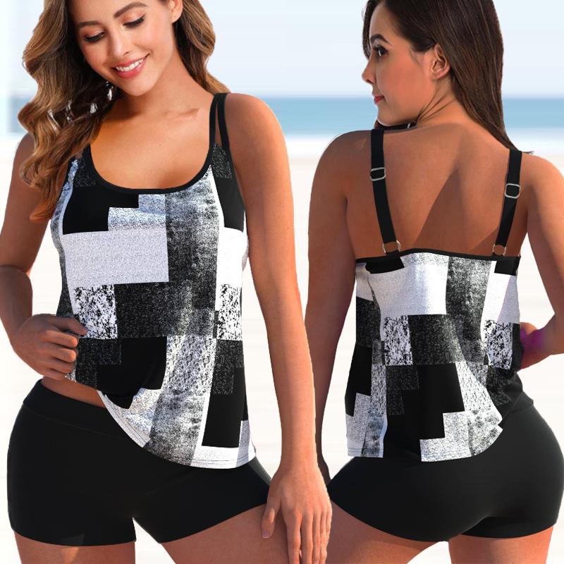 RUBY | PRINTED BATHING SUIT TWO-PIECE SWIMSUITS
