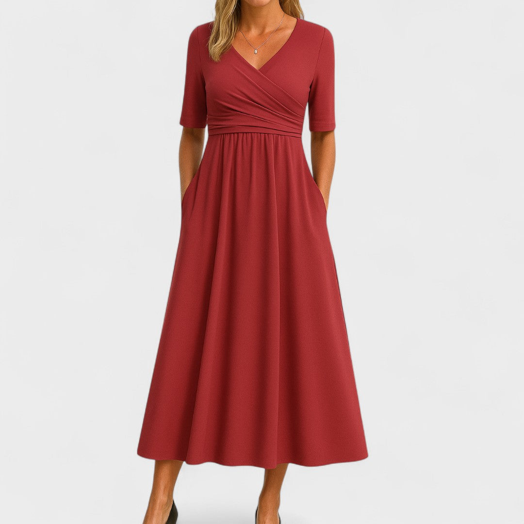IDA | ELEGANT SUMMER MIDI DRESS