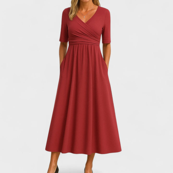 IDA | ELEGANT SUMMER MIDI DRESS