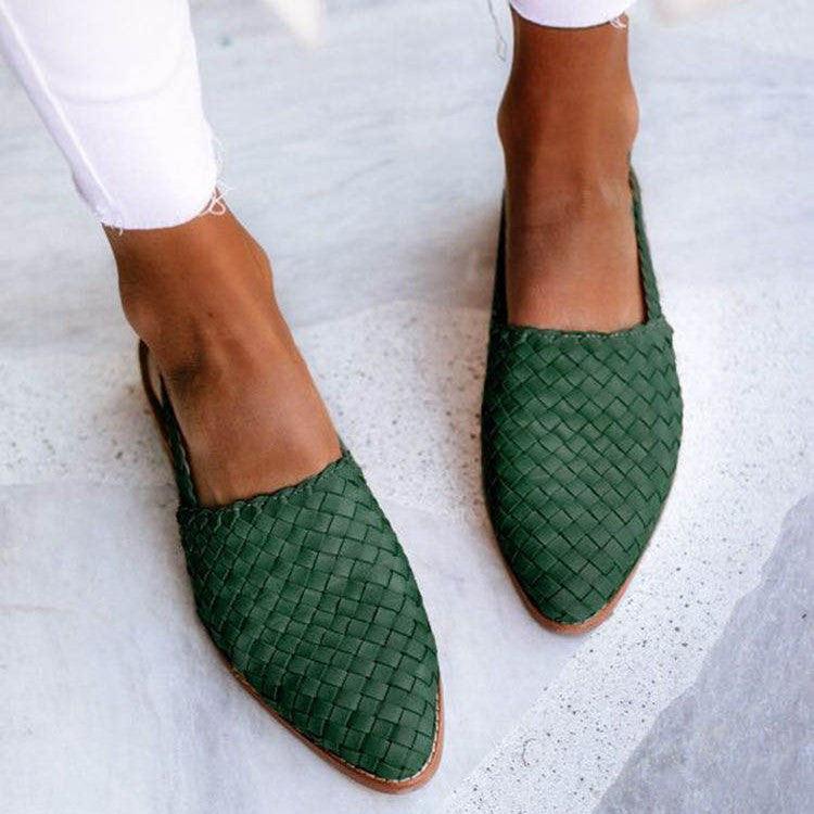 Brooke | Women’s Orthopedic Closed Toe Slingback Flats