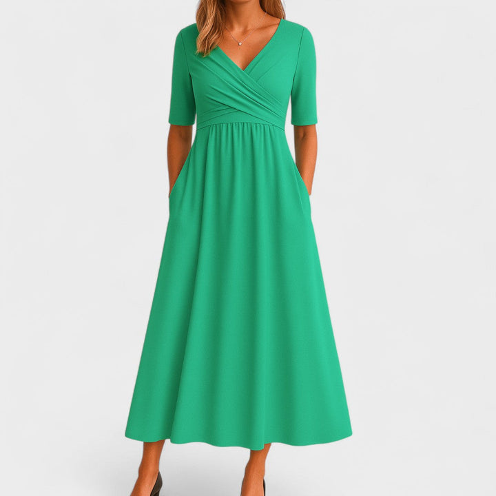IDA | ELEGANT SUMMER MIDI DRESS