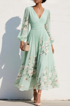 Charlotte - Stylish Flowing Midi Dress