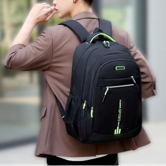 James | Waterproof Oxford Backpack with Multiple Compartments