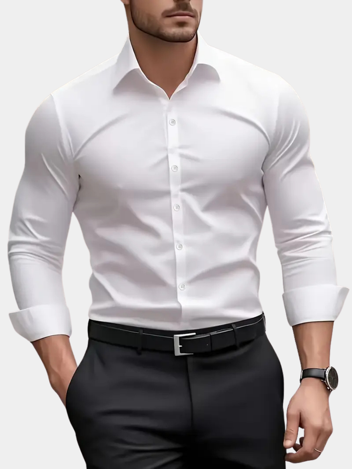 Men’s Dress Shirt | Long Sleeve Button Down