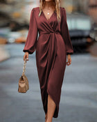 Vivienne | Elegant Midi Dress