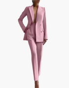 Women's Business Suit Set – Elegant Office Outfit with Blazer and Pants for Stylish Looks