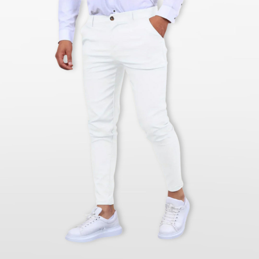 Men Slim Fit Dress Pants