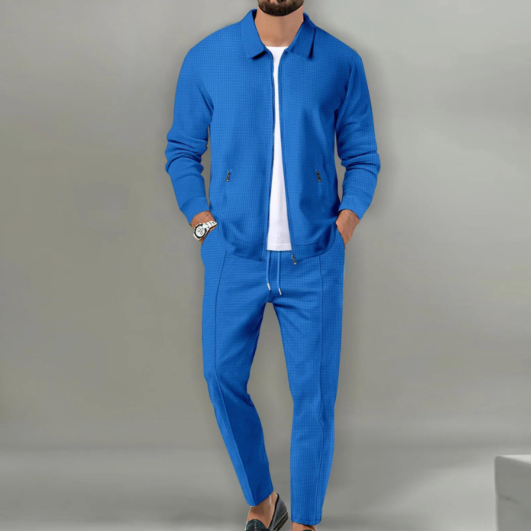 Men’s Two Piece Zip Up Set