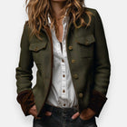 Women’s Casual Utility Button Jacket