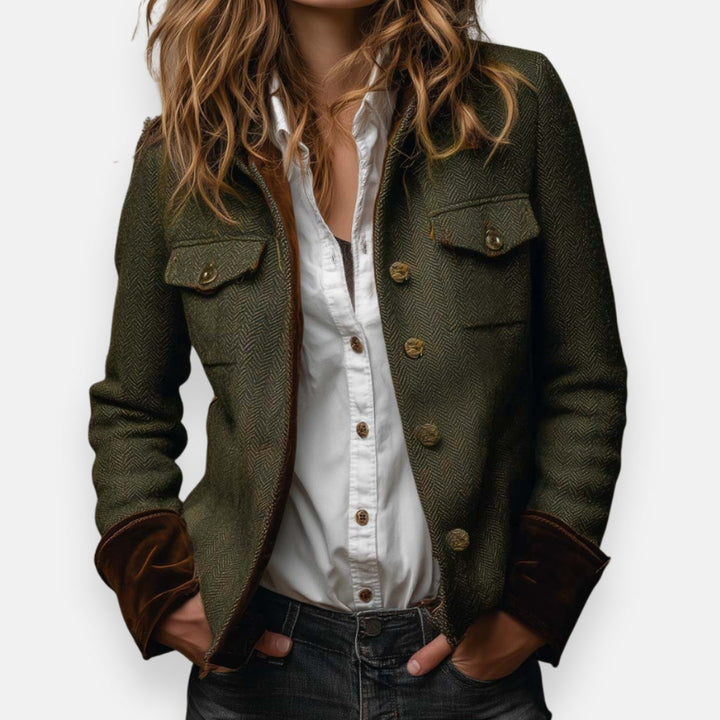 Women’s Casual Utility Button Jacket