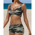 Isla – Women's Printed Two-Piece Swimsuit | Adjustable