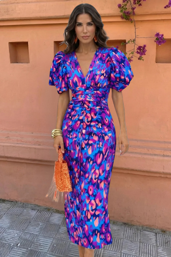 Mirae - Elegant Midi Dress