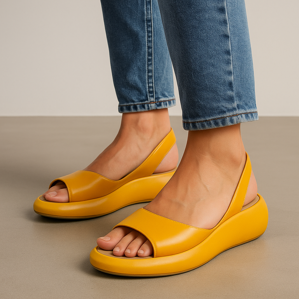 Elliana | Classic Minimalist Open Toe Sandals