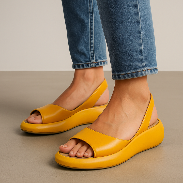 Elliana | Classic Minimalist Open Toe Sandals