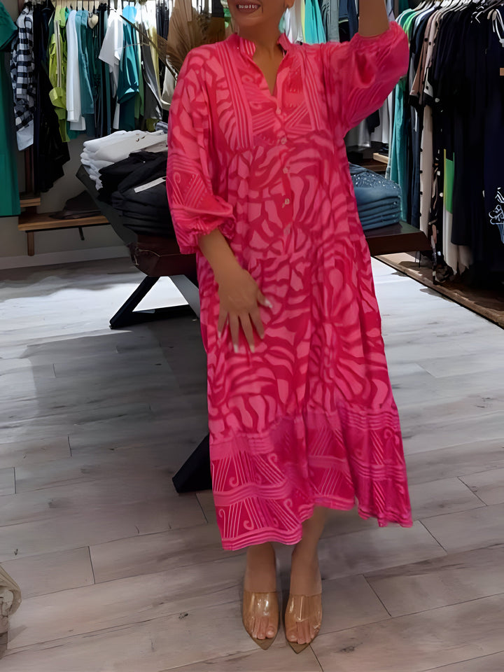 SELVIANNE - Artistic Print Dress