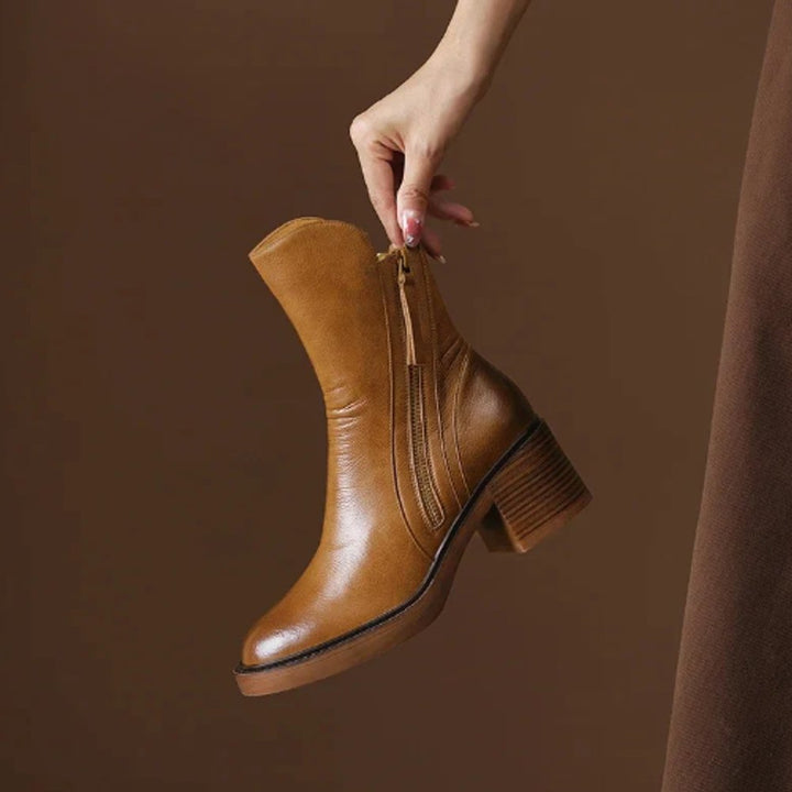 Freya | Leather Ankle Boots That Elevate Your Everyday Look