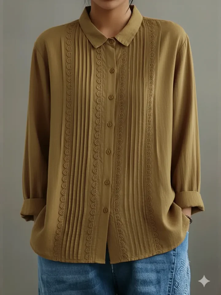 PATCHESSA - Elegant Patchwork Blouse