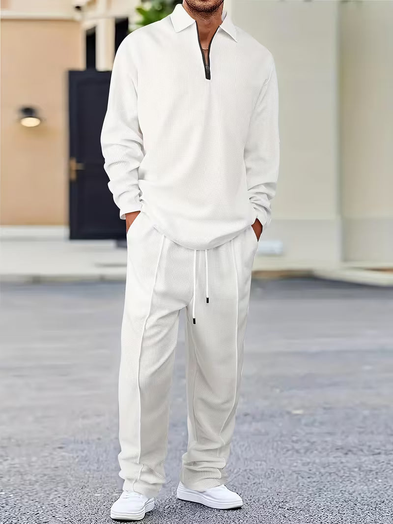 Alfie | Classic Zip Sweater and Pant Set