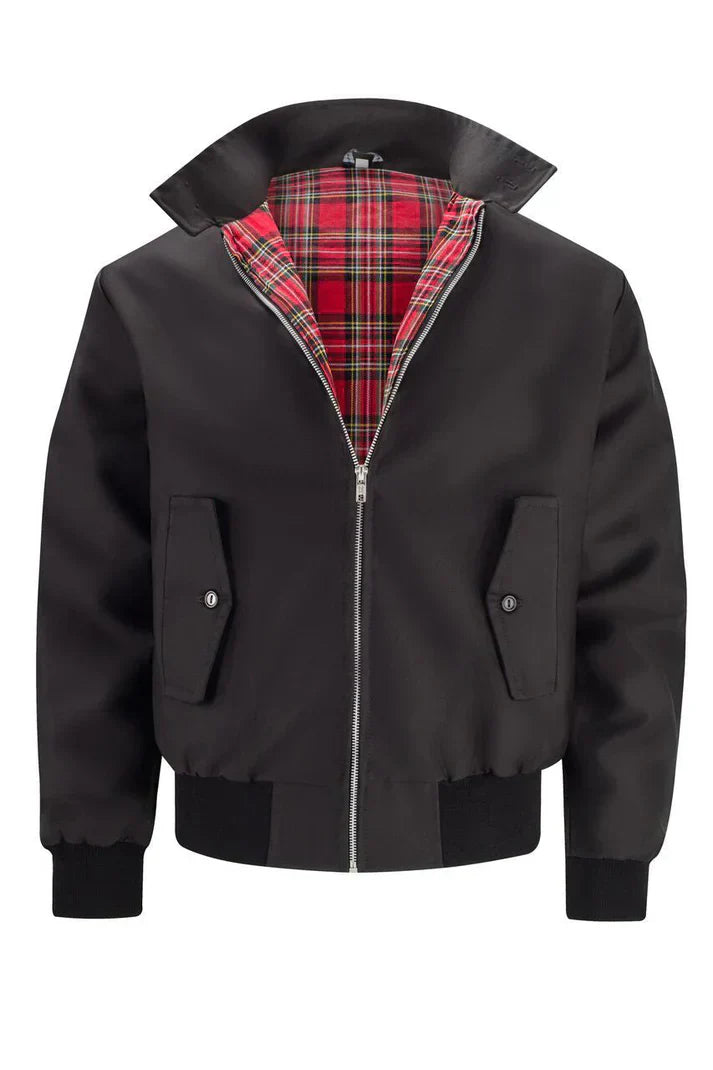 Victor - Harrington Bomber Jacket with Tartan Lining
