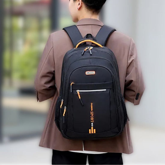 James | Waterproof Oxford Backpack with Multiple Compartments