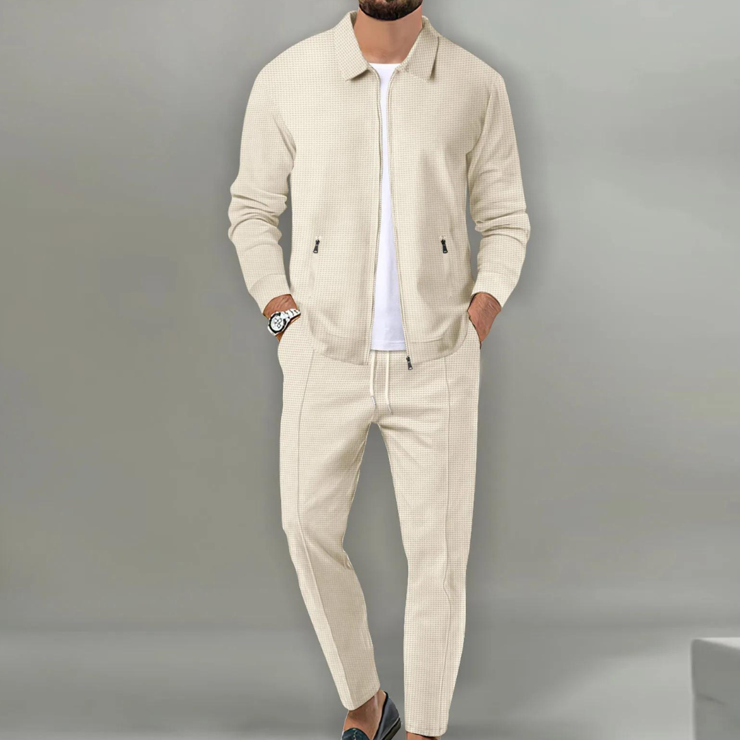 Men’s Two Piece Zip Up Set