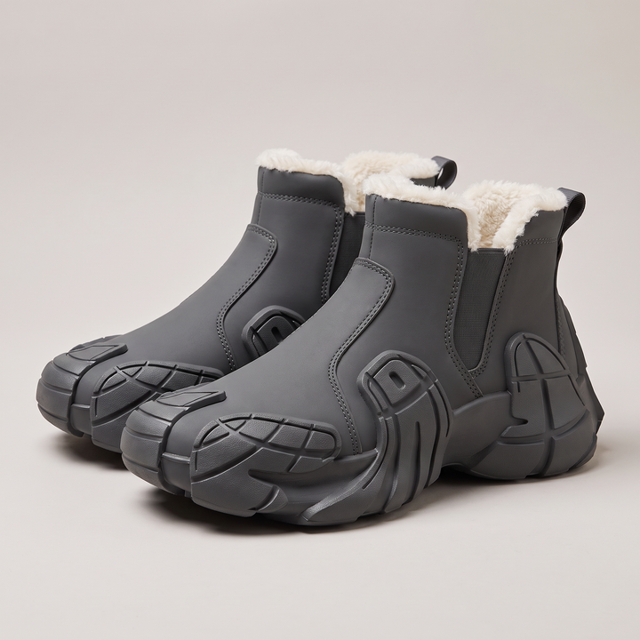Harriet | Waterproof Fleece Lined Winter Snow Boots With Rugged Grip