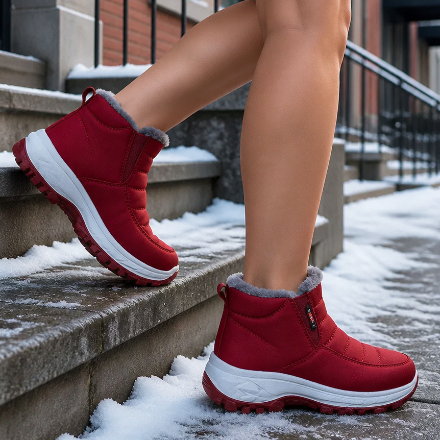Bethany | Warm And Waterproof Fur Lined Ankle Boots