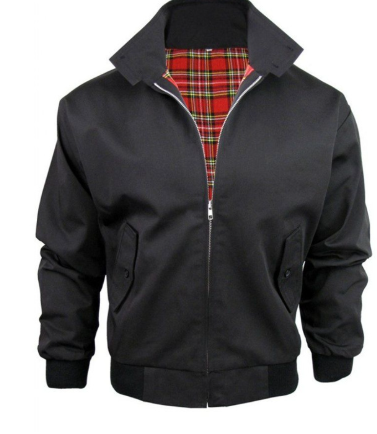Victor - Harrington Bomber Jacket with Tartan Lining