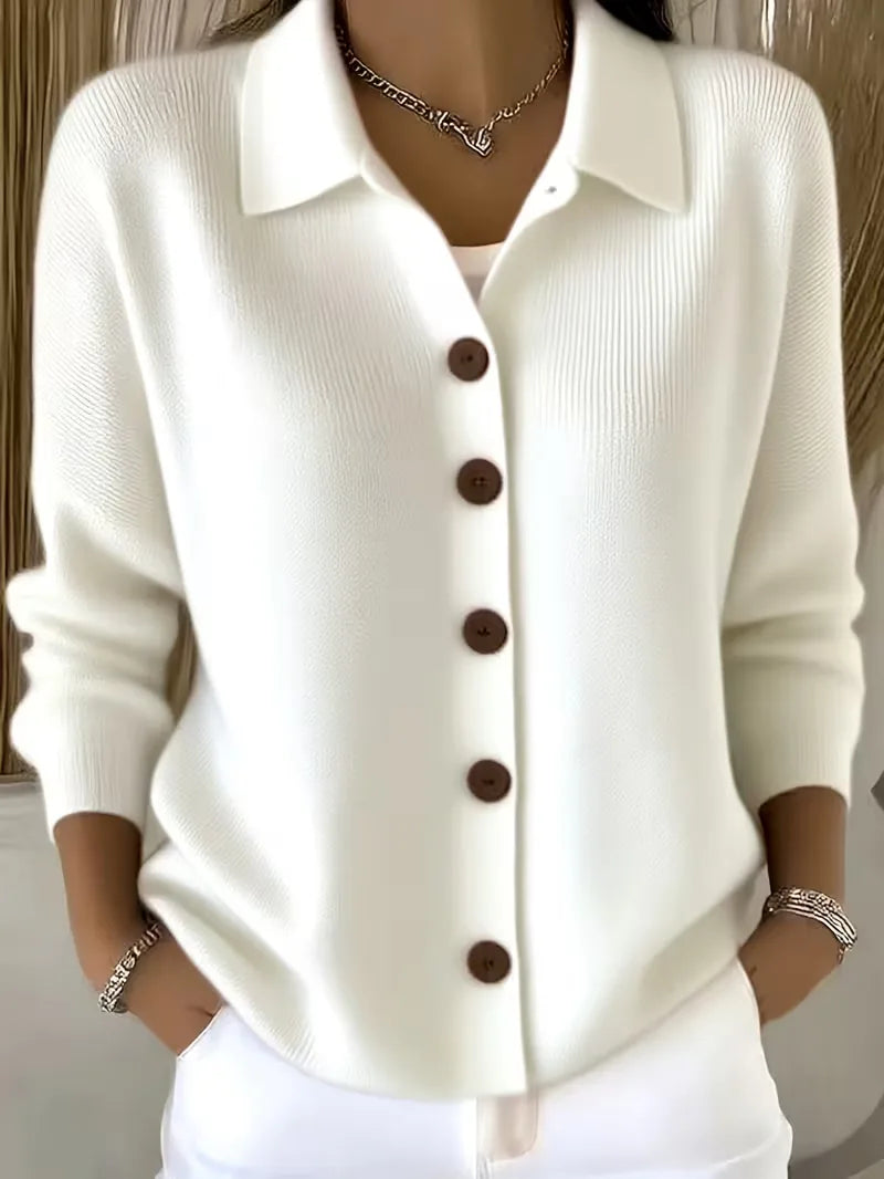 cardigan with V-neck