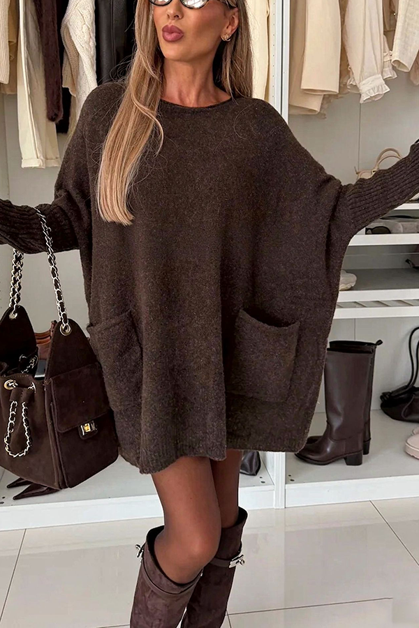 Saskia | Oversized Sweater-Dress