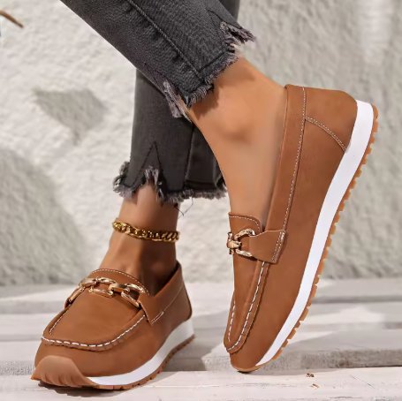 Elena | Elegant Orthopedic Slip-On Loafers