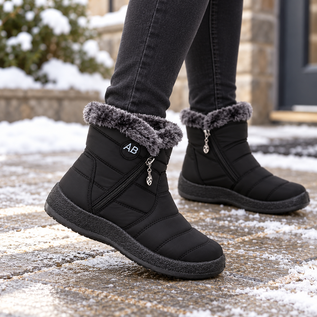 Poppy | Warm And Water-Repellent Fur Lined Ankle Boots