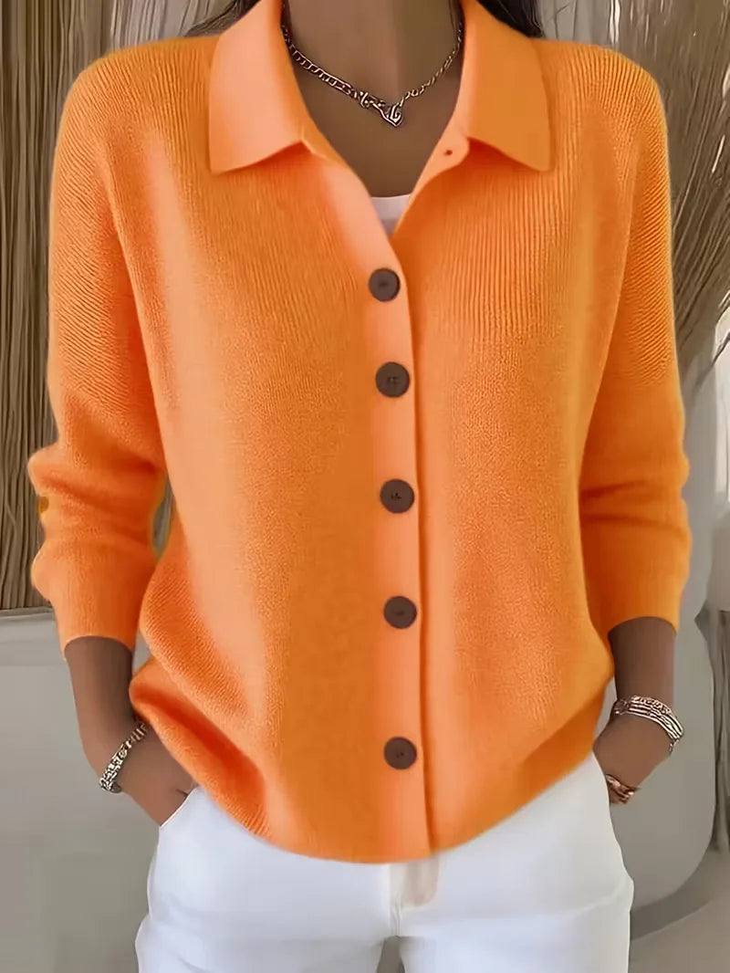 cardigan with V-neck