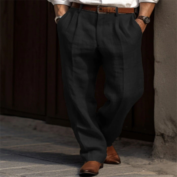 Lightweight linen pants for men - Klaus