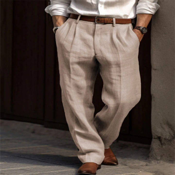 Lightweight linen pants for men - Klaus