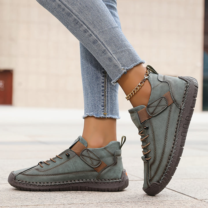 Grace - Unisex Lace Up Platform Sneakers Casual Summer Shoes
