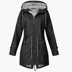 Women's Outdoor Rain Jacket with Hood – Waterproof Windbreaker for Leisure, Hiking & Everyday Use