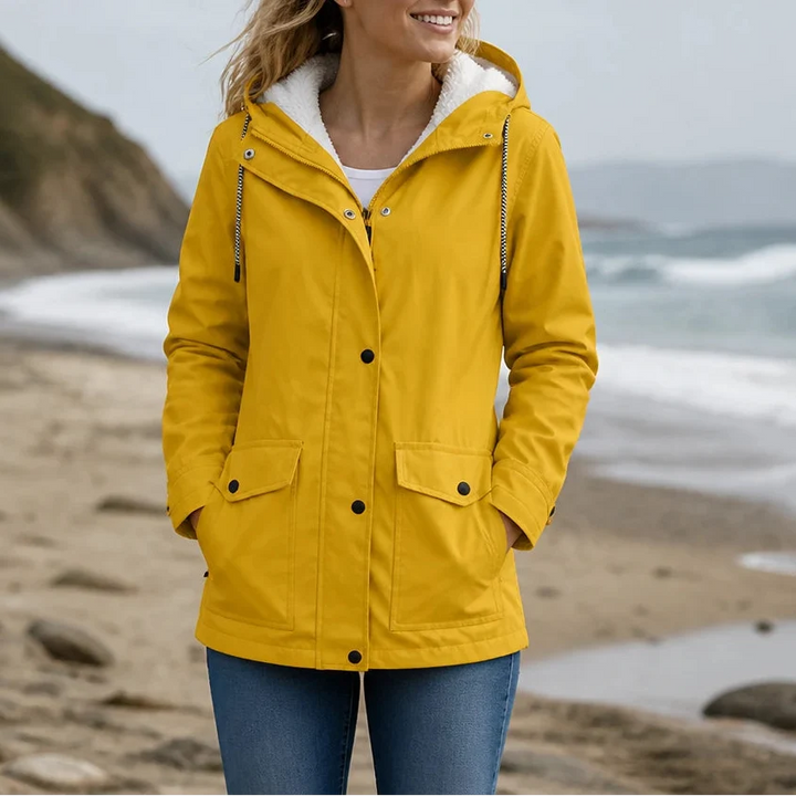 Mandy | Warm and Stylish Fleece Winter Jacket with Hood