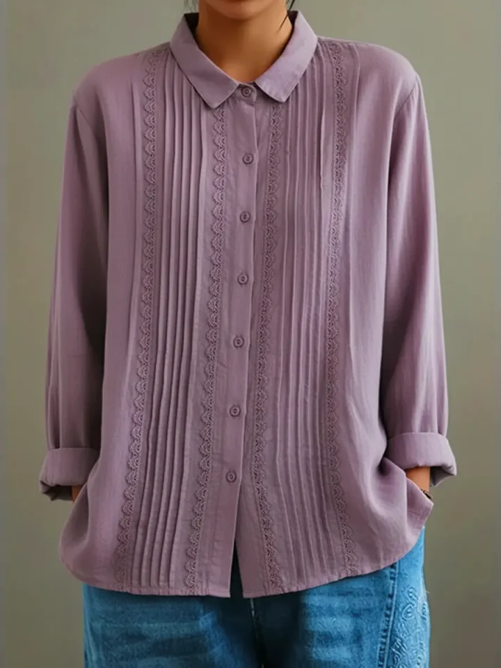 PATCHESSA - Elegant Patchwork Blouse